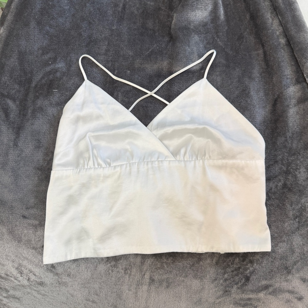 Express Elegant White Women's Top